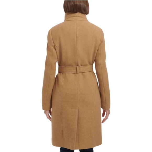 NEW! Gorgeous Calvin Klein Wool Blend Coat - Picture 4 of 14